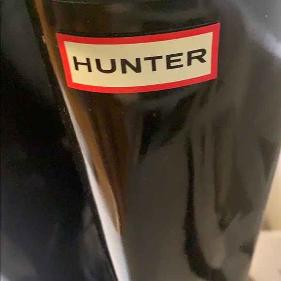 Tall Glossy Hunter Rain Boots - Picture 3 of 6